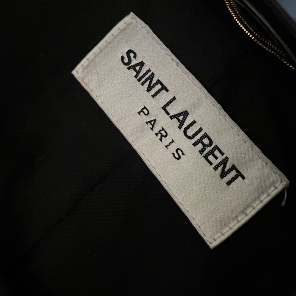 Rare merely used Saint Laurent Black on Black Teddy 34 - Picture 14 of 15